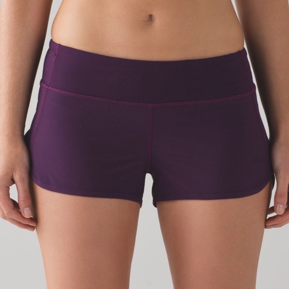 Lululemon Speed Short 2.5”LR*4-Way Stretch, Size 4 - Picture 2 of 11